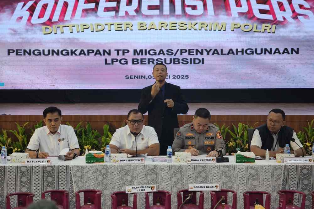 Bareskrim Tangkap Pelaku Pengoplosan LPG 3 Kg di Semarang, 4 Orang Ditetapkan Sebagai Tersangka