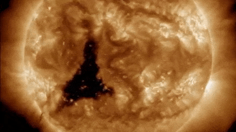 Could giant hole in the Sun explode? Solar winds hit Earth at 700 kmps