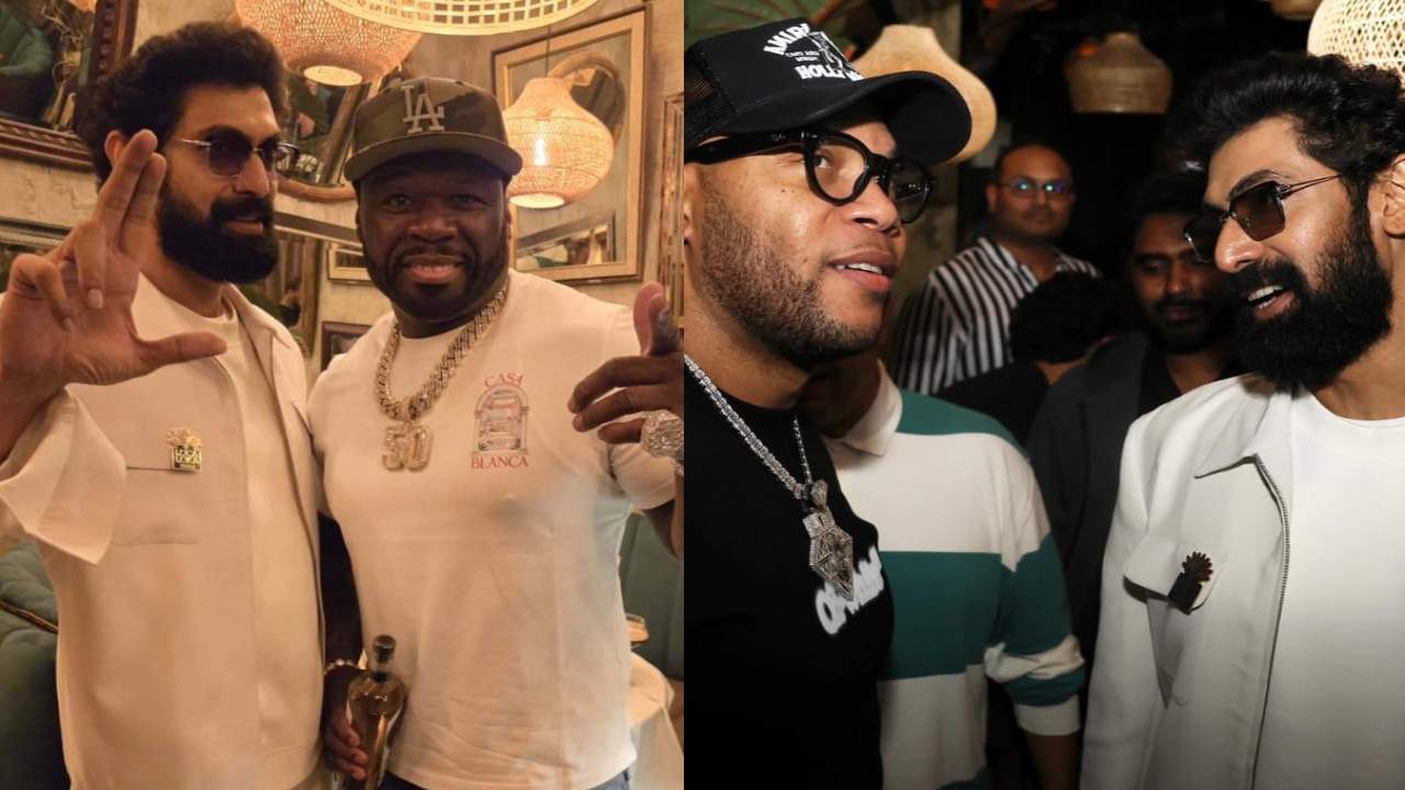 In PICS: Rana Daggubati parties with American rappers Flo Rida and 50 Cent during Miami trip 