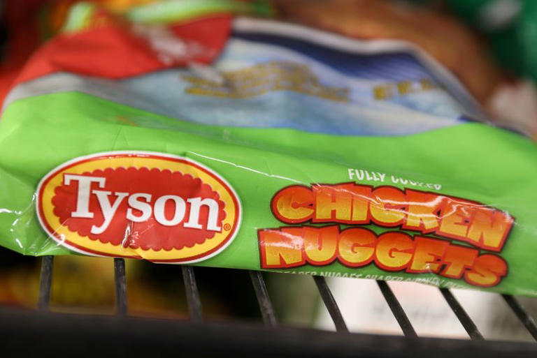 Tyson Foods shares sink 9% as high beef prices hurt demand