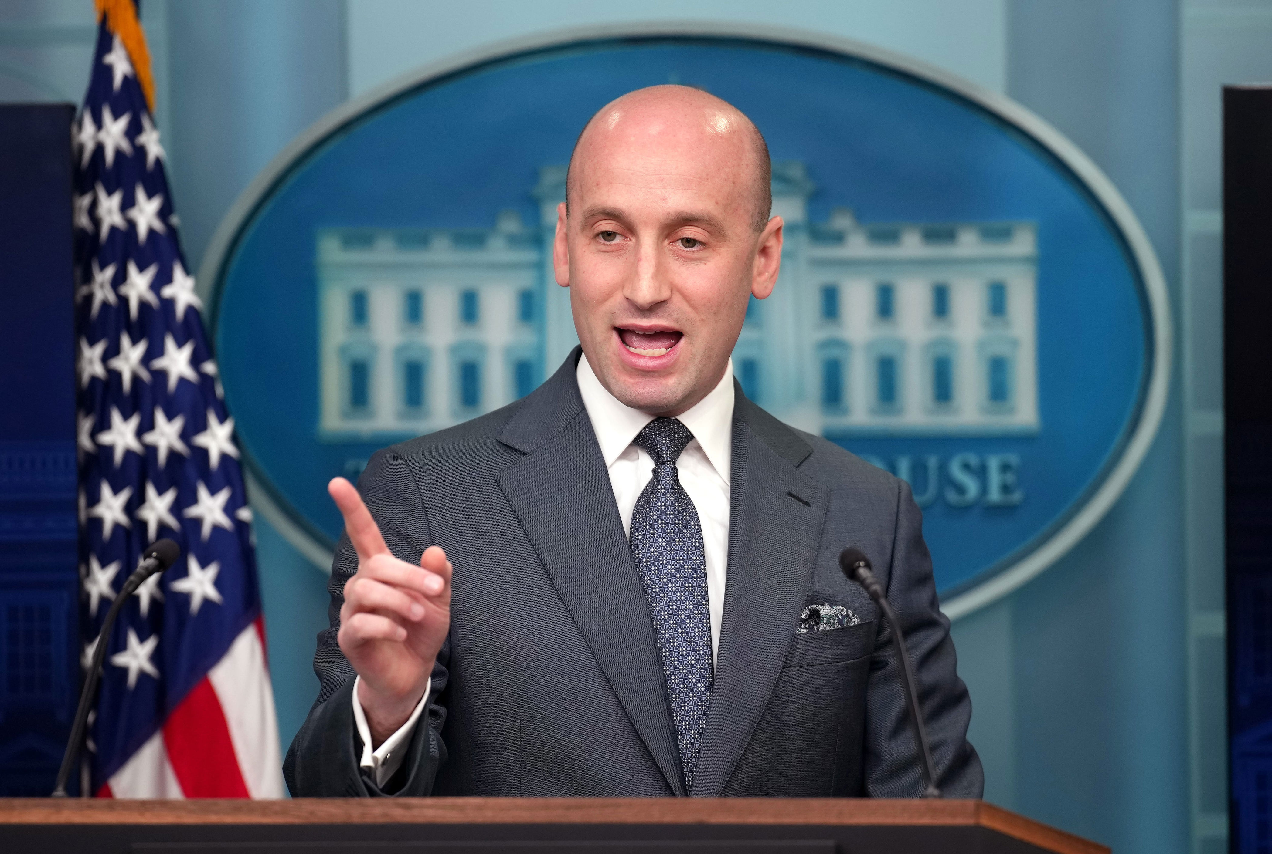 Trump Greases Up to Stephen Miller: 'Top of the Totem Pole'
