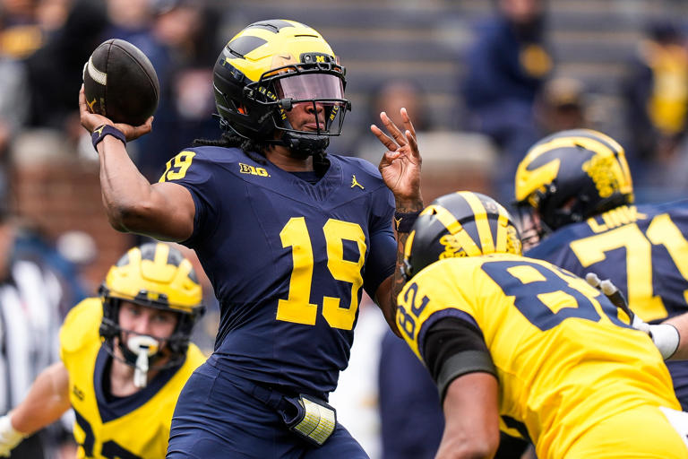 Bryce Underwood named Michigan football's starting QB for opener vs New ...