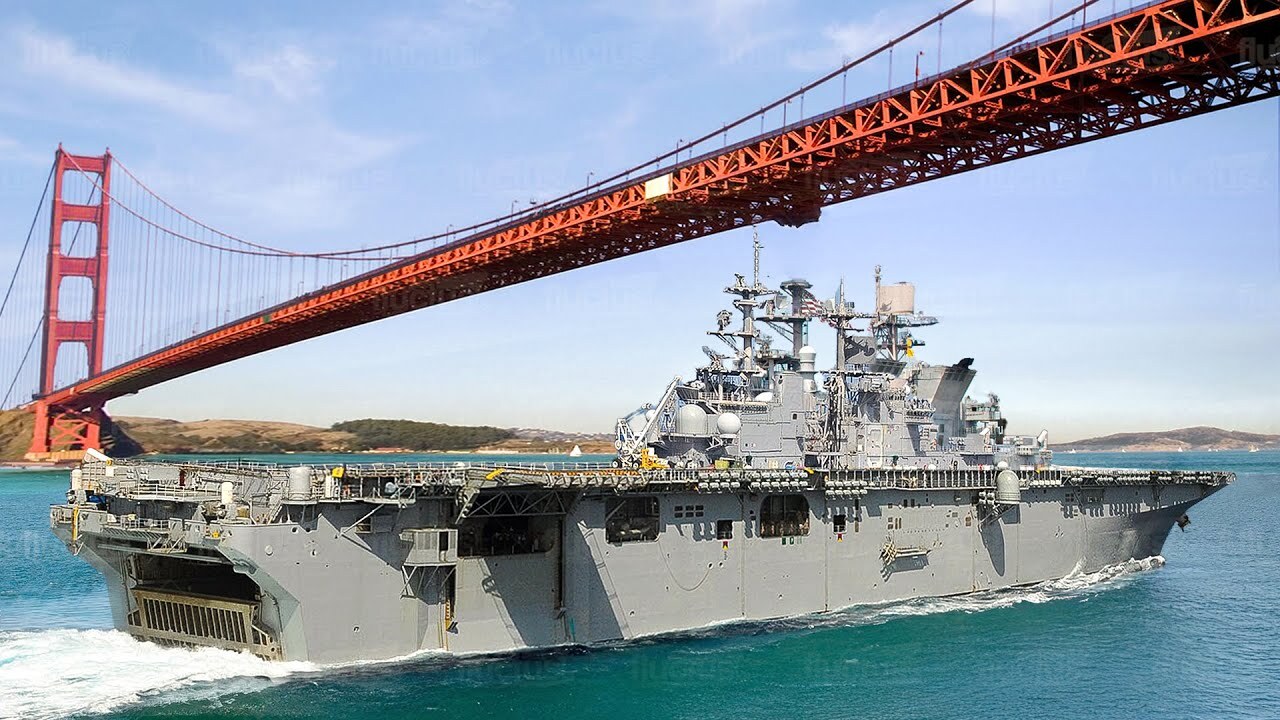 Inside Look at Life and Work on a US Gigantic Amphibious Ship Carrier