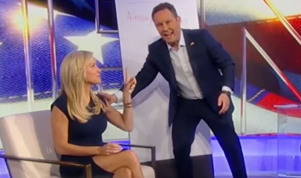 Brian Kilmead and Ainsley Earhardt