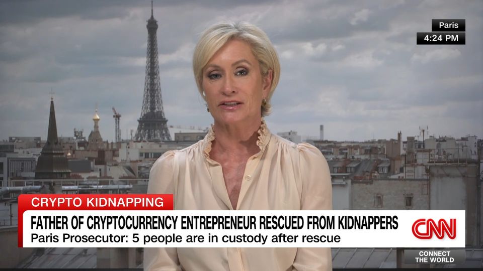 Father of cryptocurrency entrepreneur rescued from kidnappers
