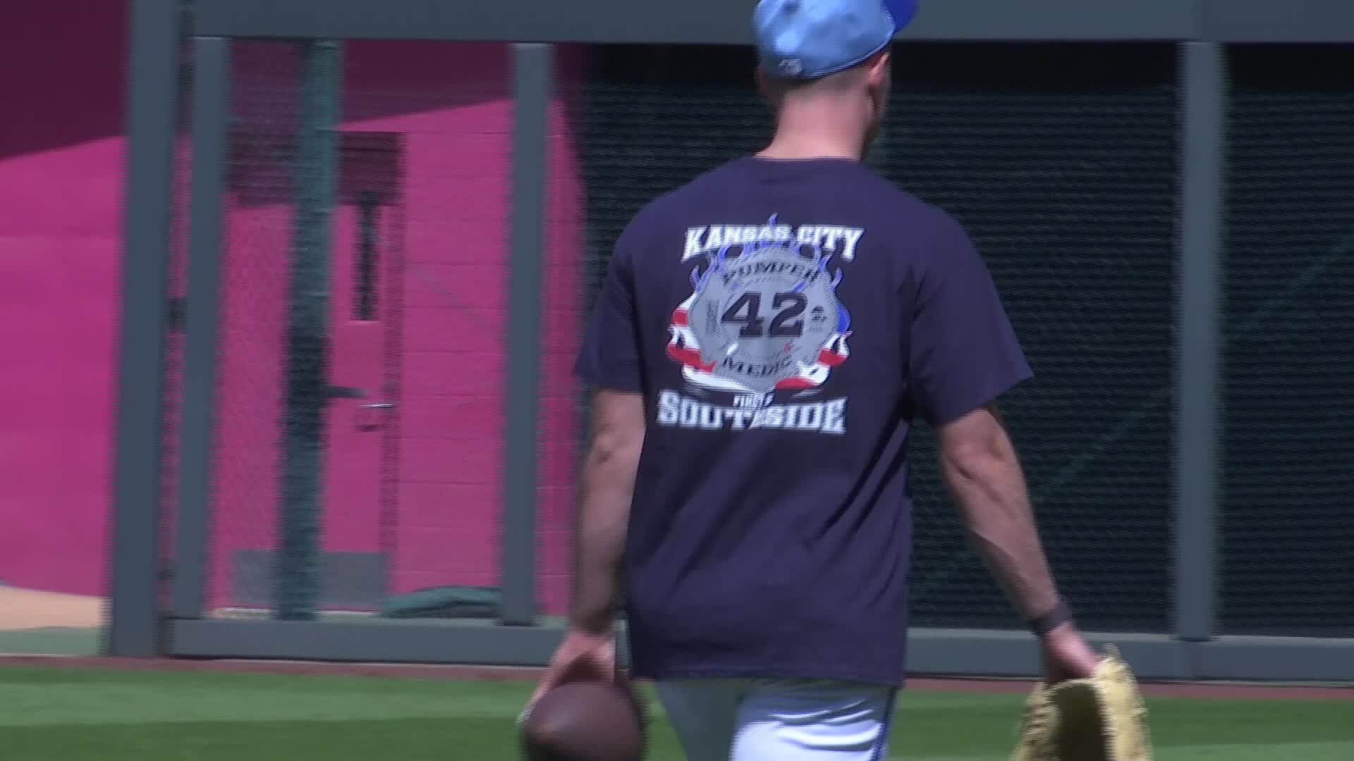 Royals honor fallen KCFD firefighter-paramedic Graham Hoffman with ...