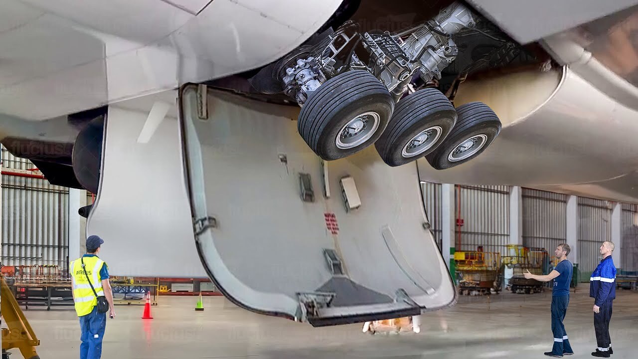 Tour the billion-dollar factory crafting large plane landing gear