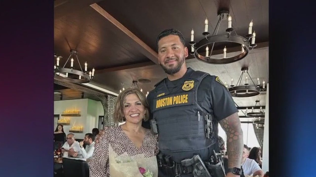 Houston Police Department Lieutenant saves woman's life after she was