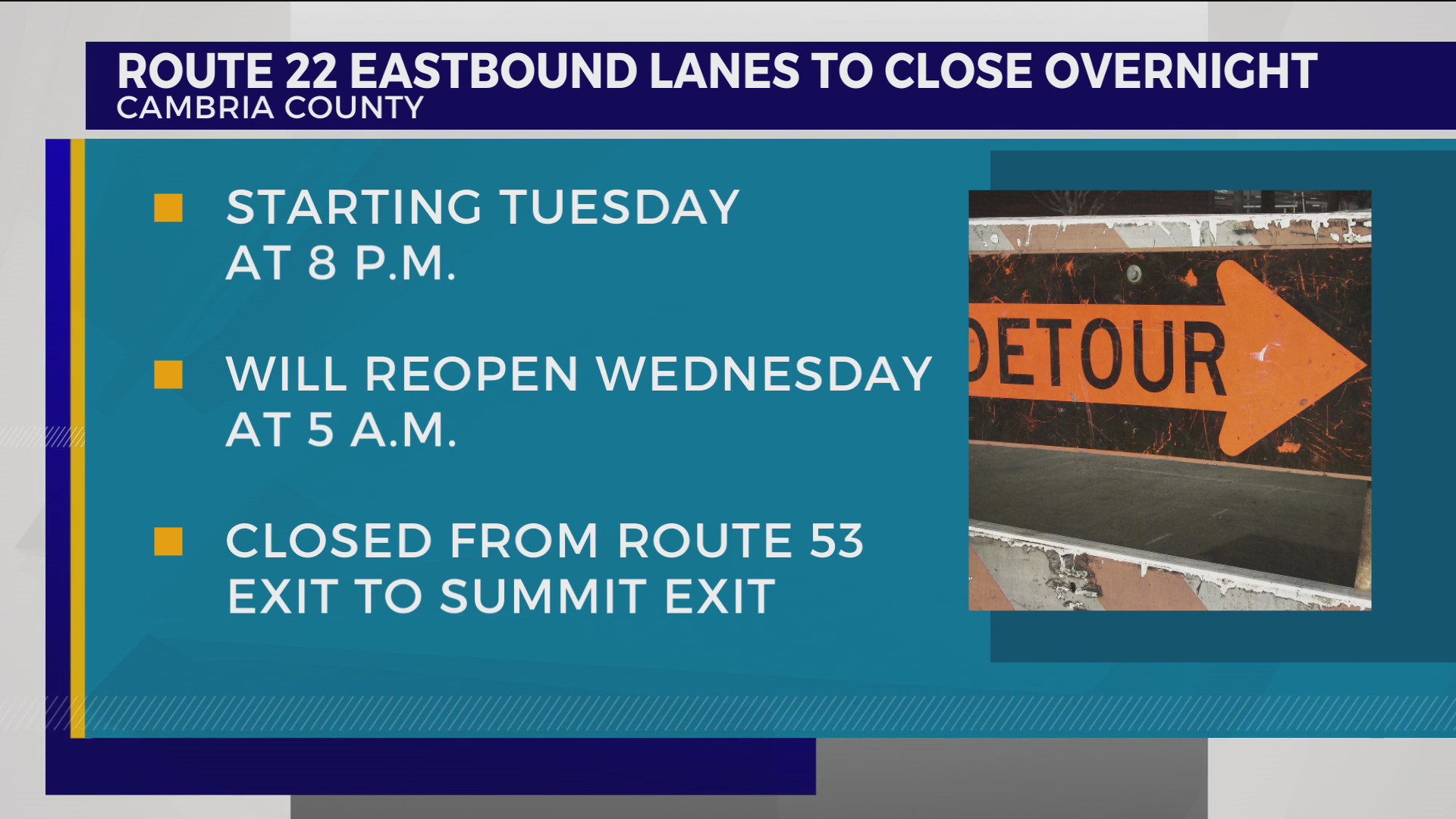 penndot-announces-u-s-22-eastbound-closure-detour-for-bridge-project