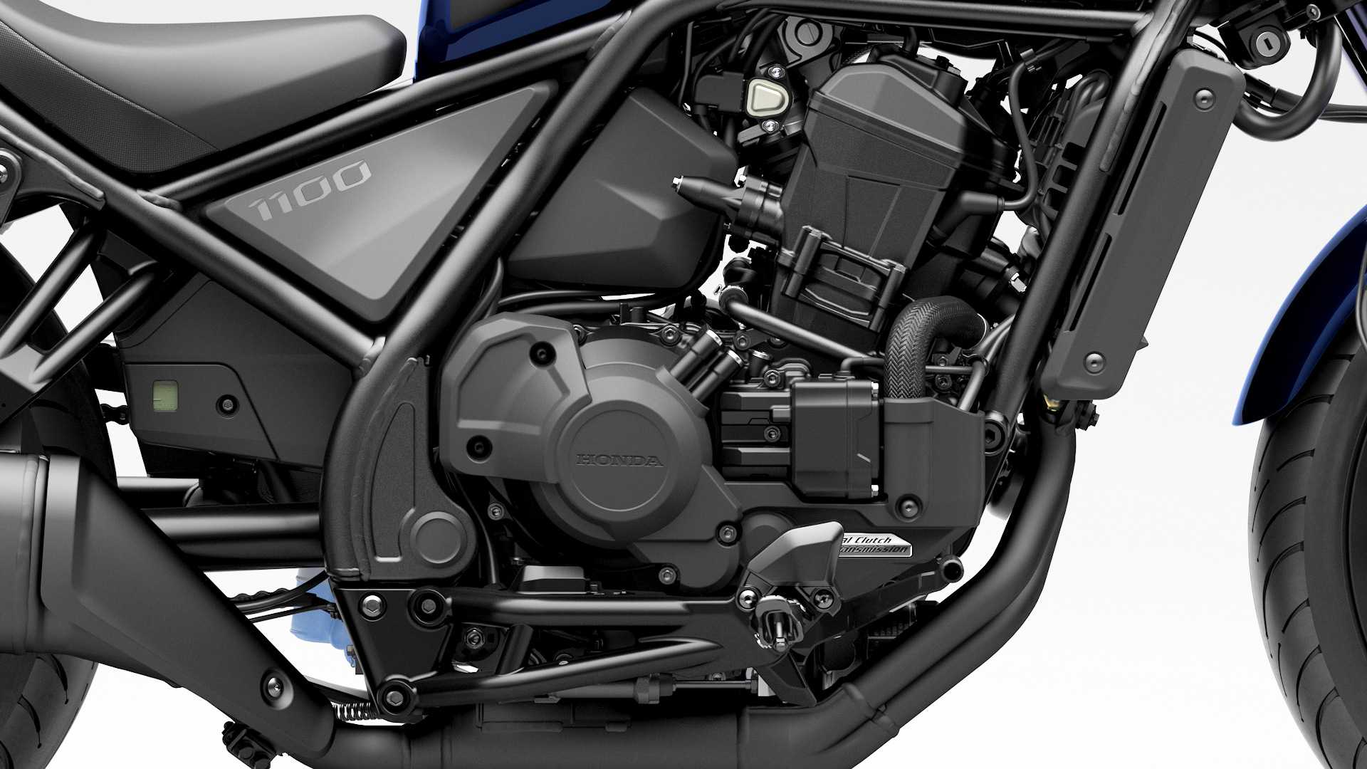 2025 Honda Rebel 1100 DCT engine close-up detail