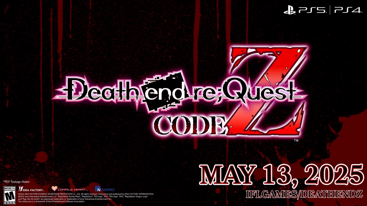 Death end re;Quest Code Z Official Gameplay Trailer