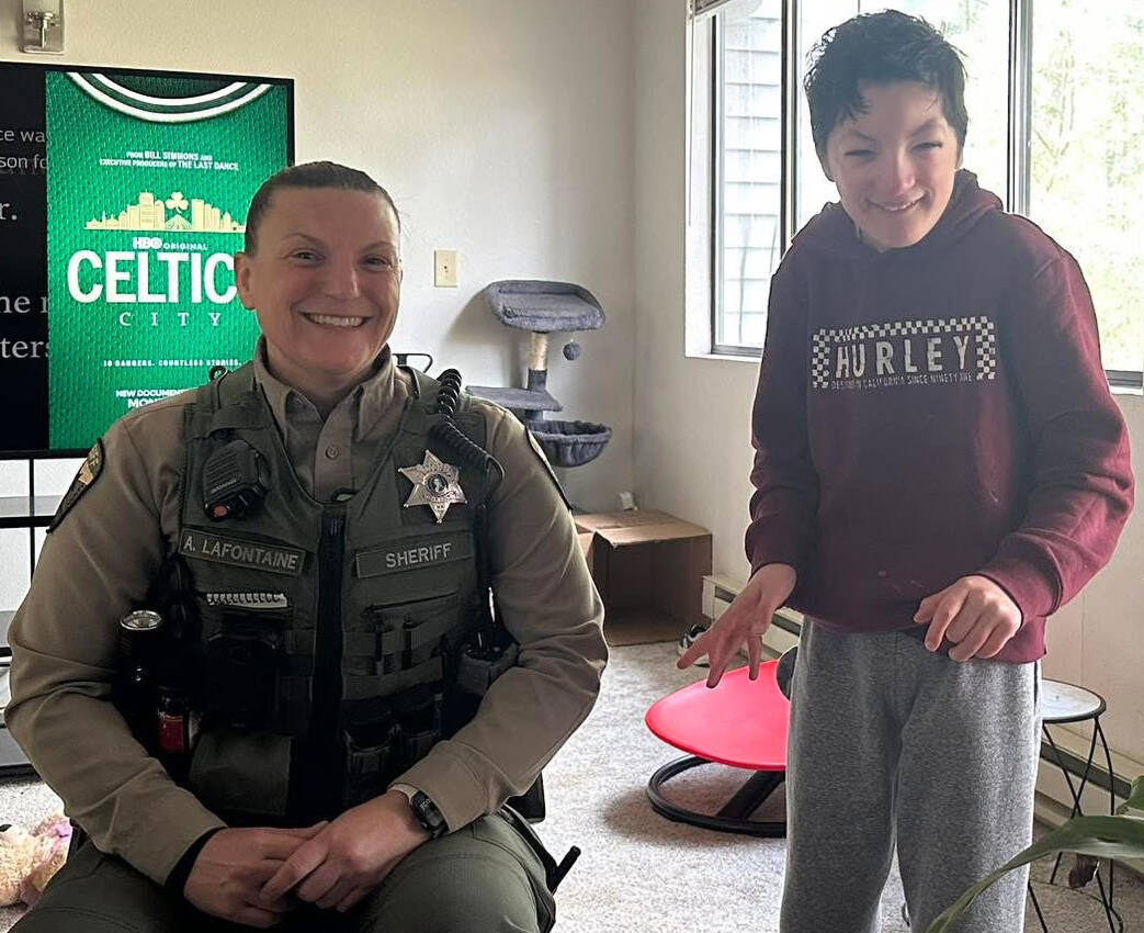 Kitsap 11-year-old named Sheriff for a Day