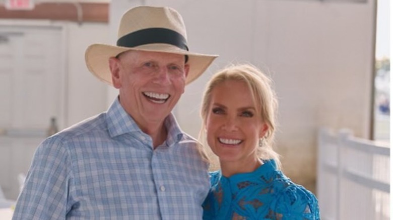 Peter McMahon and Dana Perino smiling