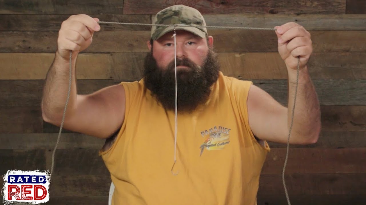 How to make a paracord trotline