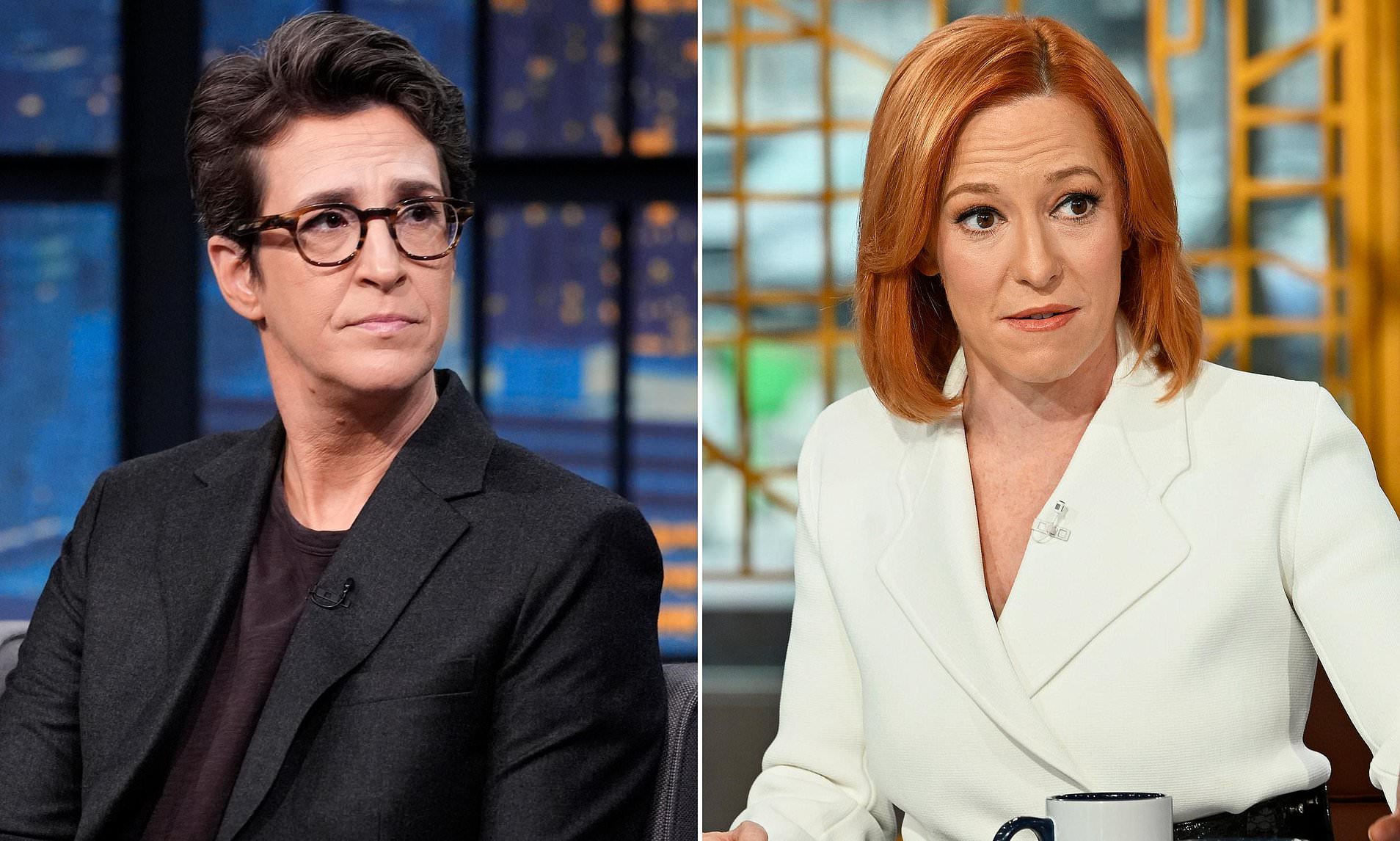 Rachel Maddow makes humbling admission about career as Jen Psaki takes over MSNBC Prime Time