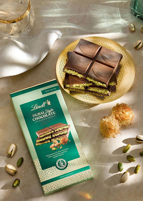 Lindt launches a new chocolate bar flavour