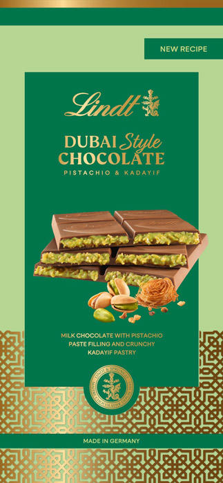 Lindt launches a new chocolate bar flavour
