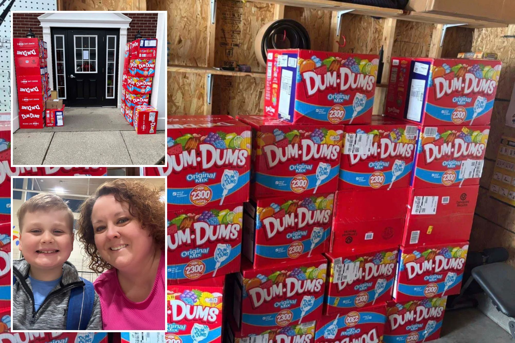 Kentucky boy uses mother’s phone to order 70K DumDum lollipops to