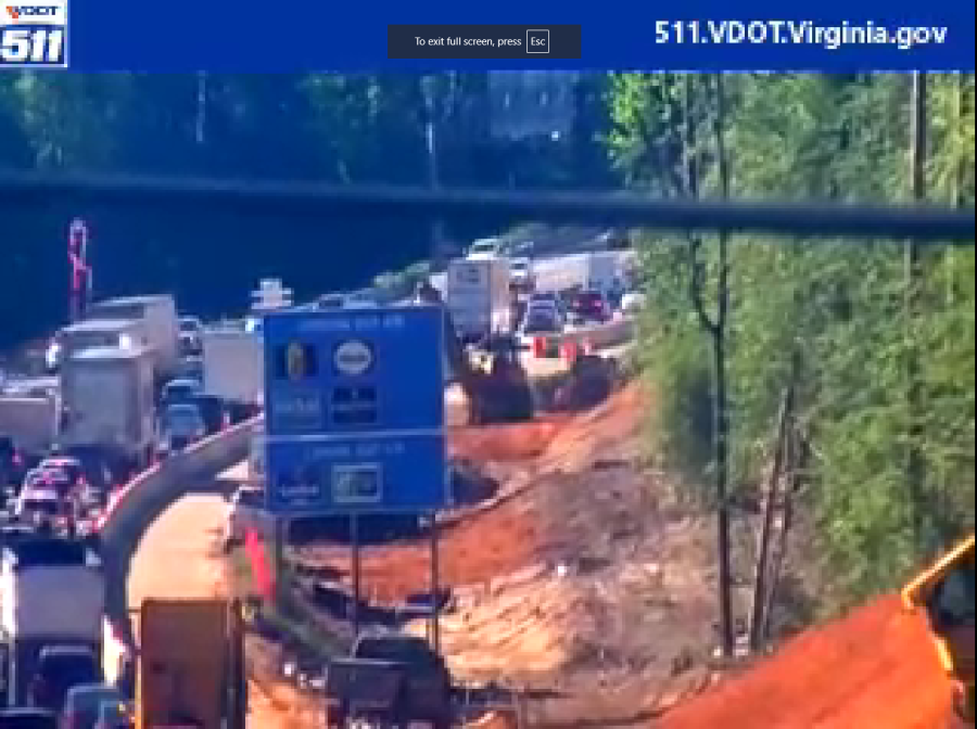 Tractor Trailer Crash On I 95 Caused Delays In Chesterfield