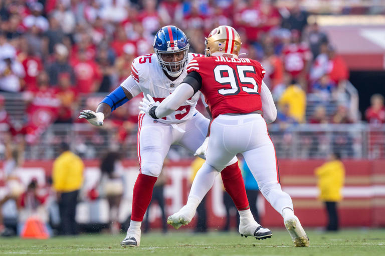 New York Giants bringing back OL Joshua Ezeudu with one-year deal