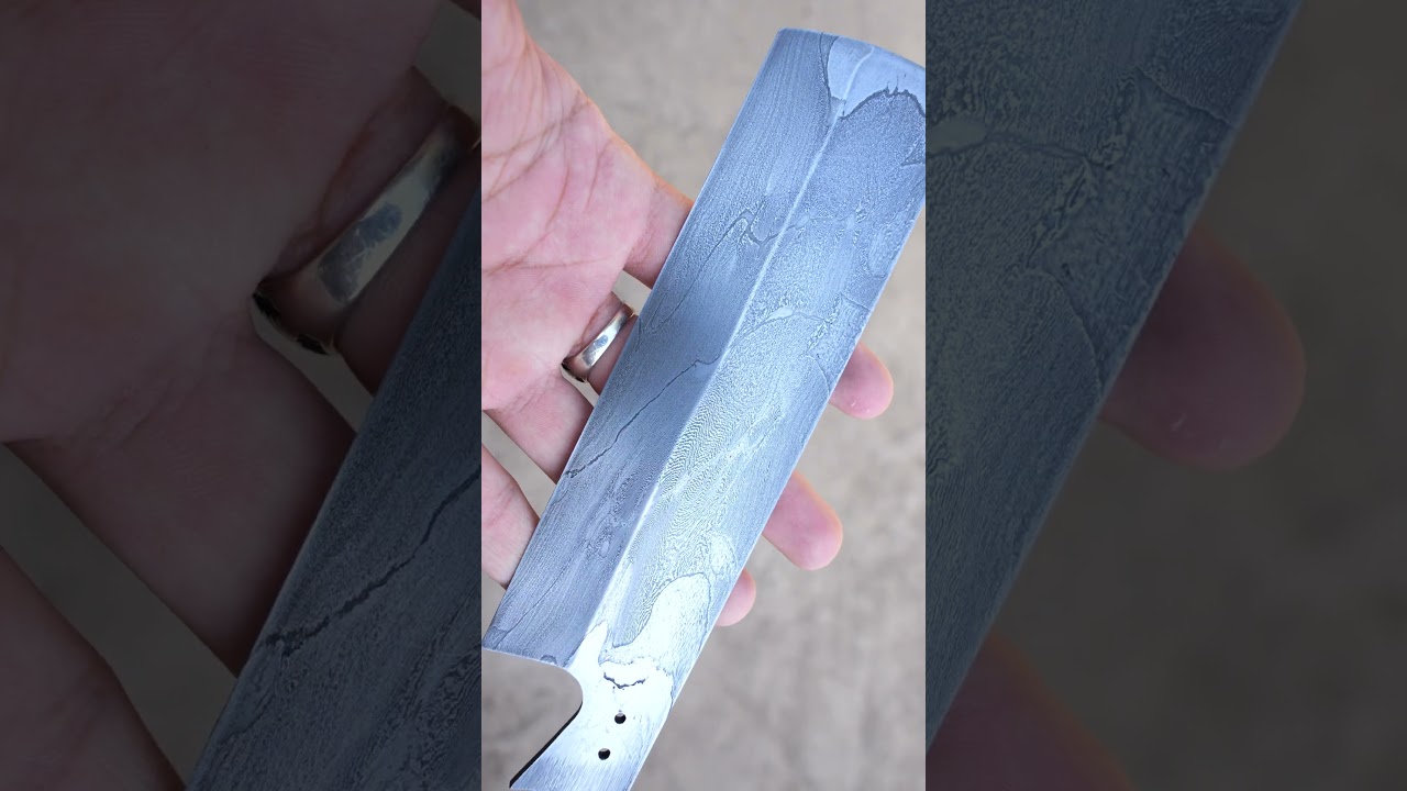 Made a Luxury Knife out of Regular RAZOR Blades #asmr #shorts #rusty