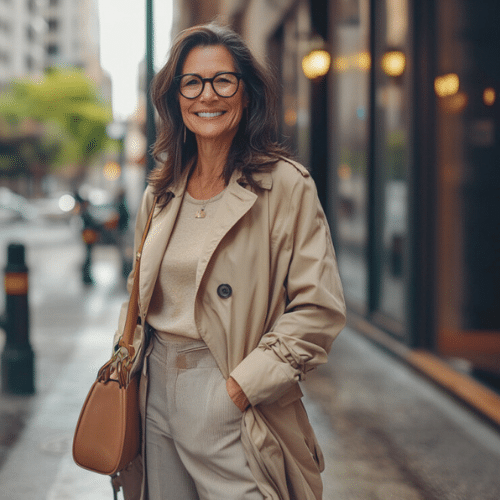 Smart layering: Style tips for petite women over 60