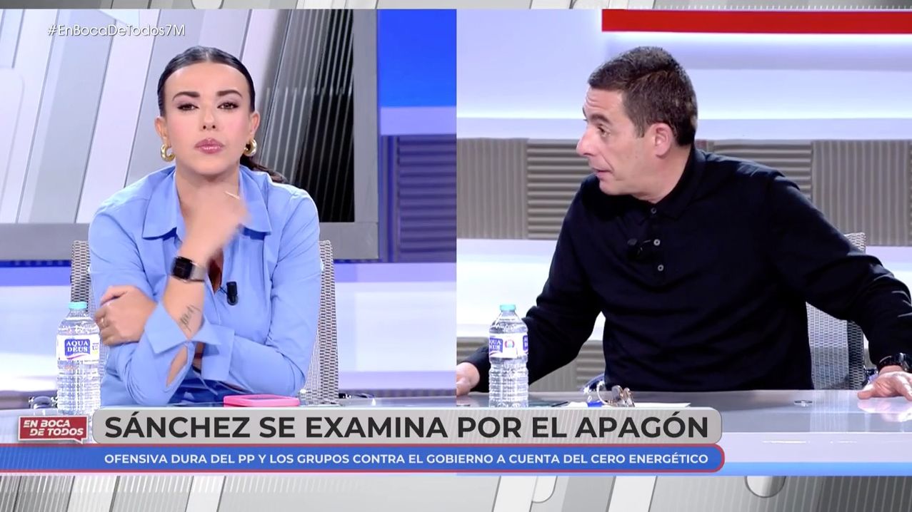 Antonio Naranjo estalla como nunca ante las impertinencias de la gritona Sarah  Santaolalla: "¡Me levanto y me voy!" | Watch