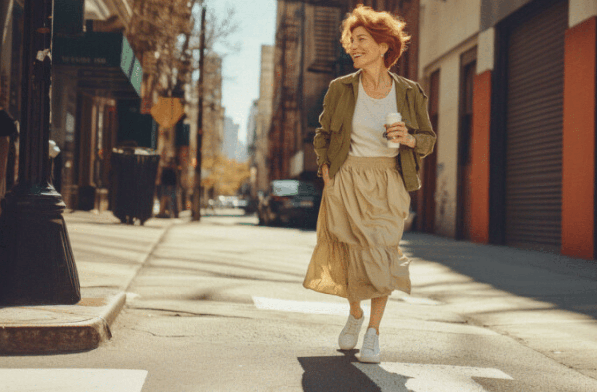 Smart layering: Style tips for petite women over 60