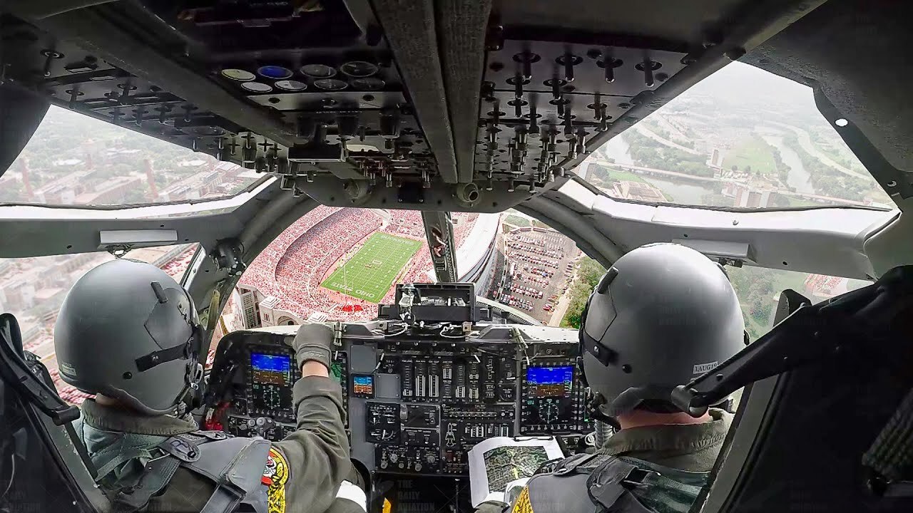 Exploring US B-1 bomber's stunning stadium flyover