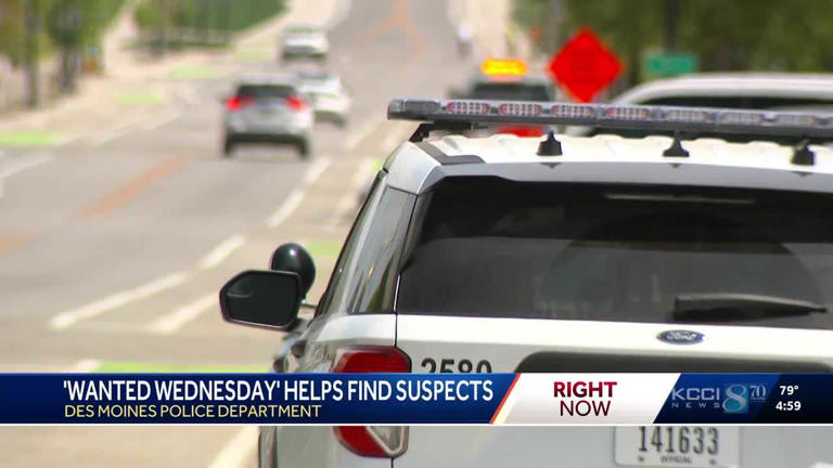 Des Moines police launch Wanted Wednesday to catch suspects