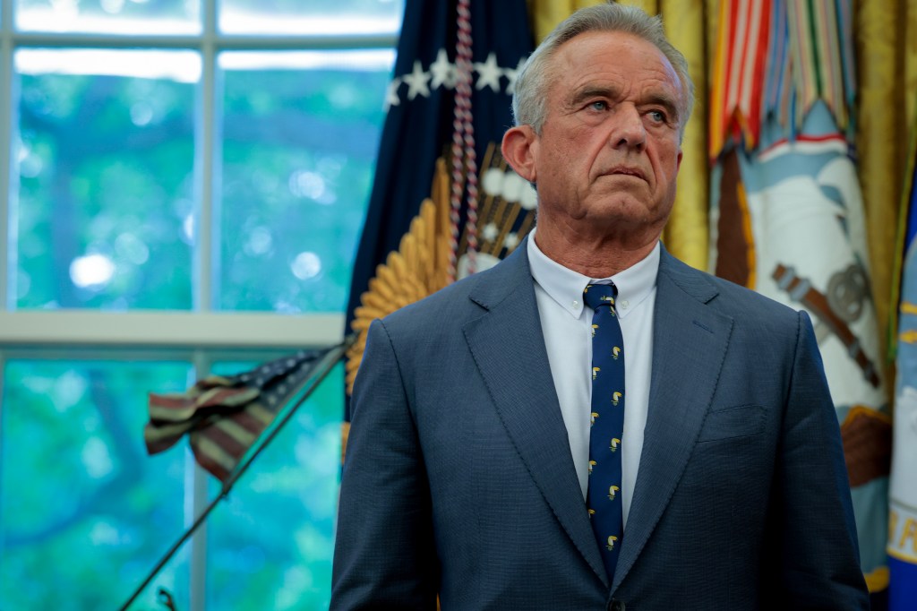 Robert Kennedy Jr. penned a letter to the Obama administration in 2012 to reexamine his father’s assassination. Getty Images