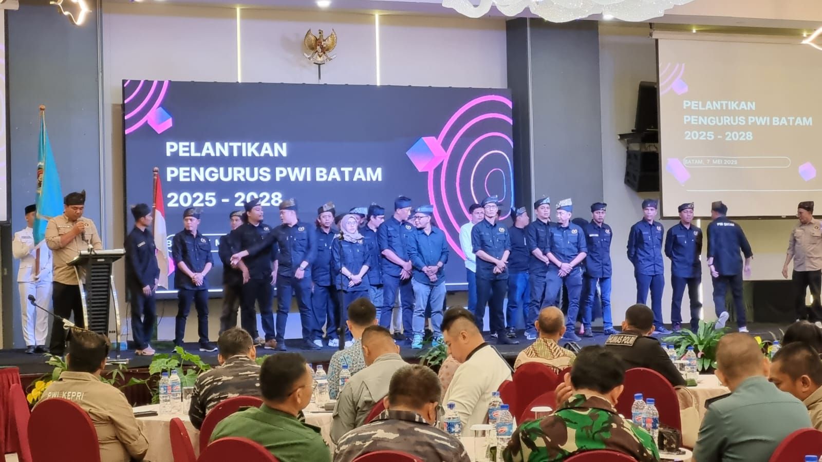 Dardani Resmi Menjadi Ketua PWI Kepri, Kavi Ansari Memimpin PWI Batam