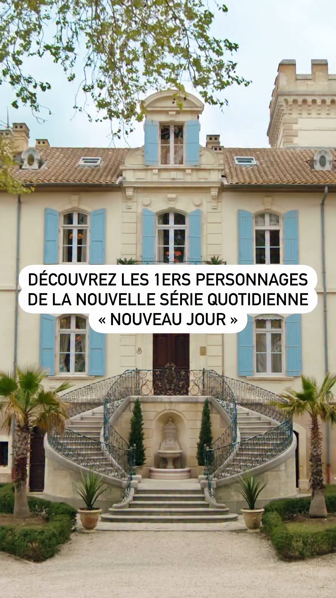 Les premières images de la nouvelle série quotidienne "Nouveau Jour" à ...