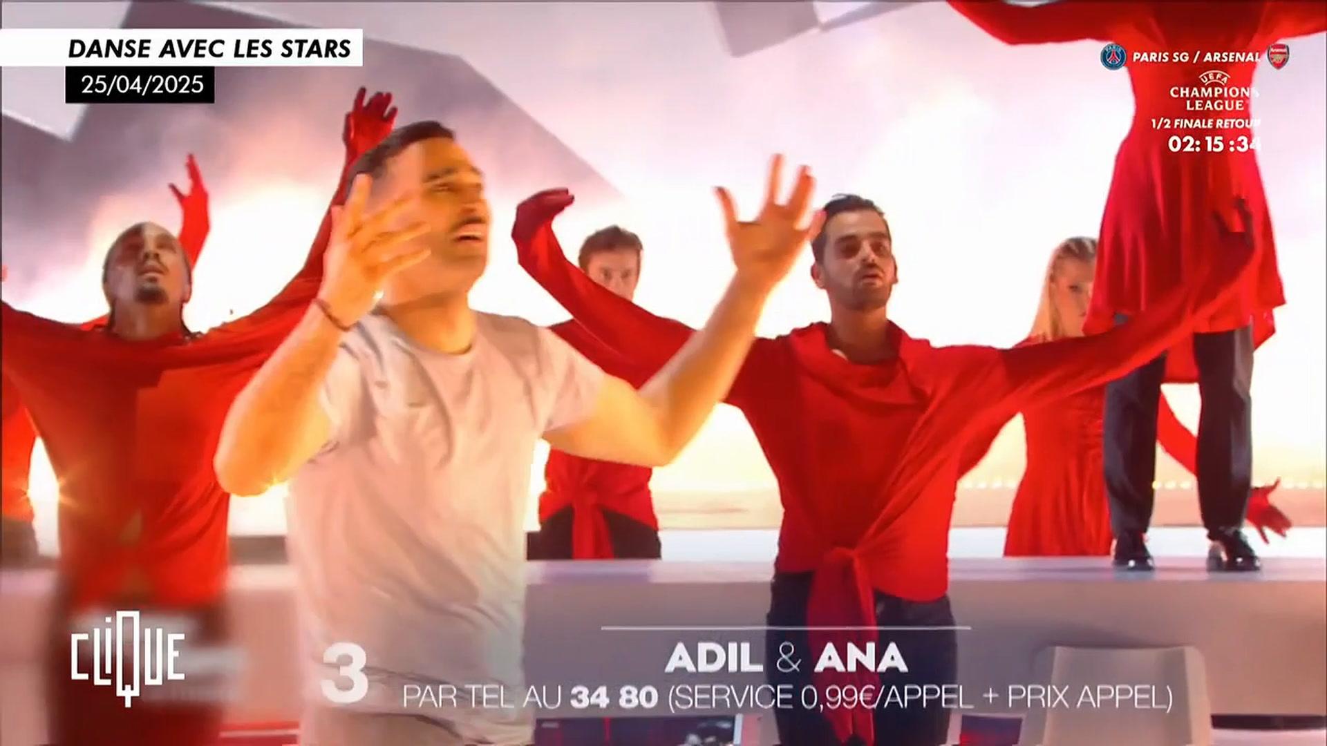 Adil Rami au bord des larmes en revenant sur sa participation à Danse avec  les stars : “