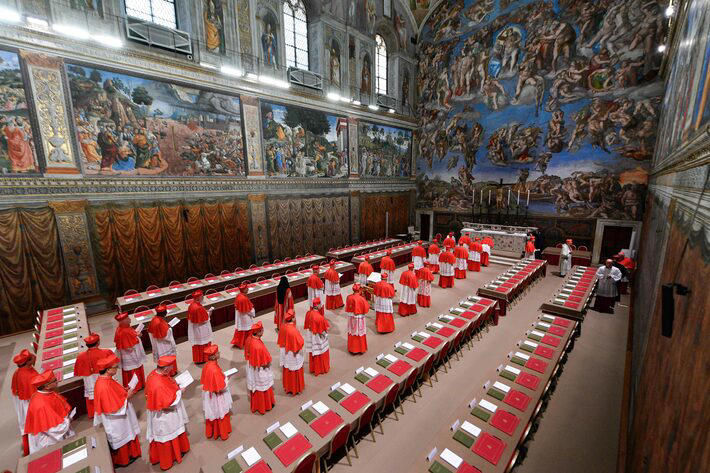 Conclave irá escolher sucessor do papa Francisco. Foto: Handout/HANDOUT