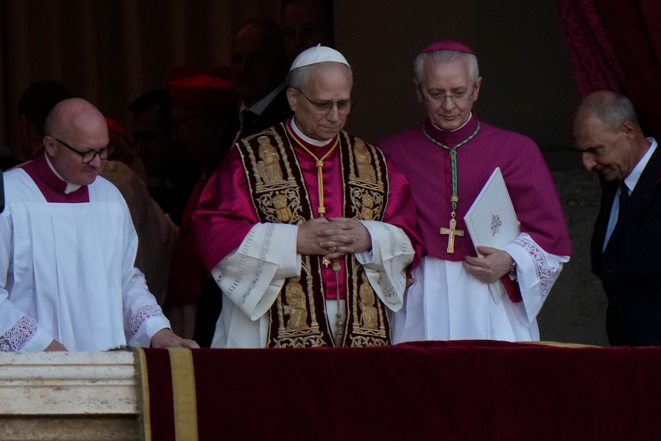 Prevost, who holds both American and Peruvian citizenship, previously served as prefect of the Vatican’s dicastery for bishops, which handles various administrative and pastoral responsibilities of the Holy See, including the vetting nominations for bishops around the world (AP)