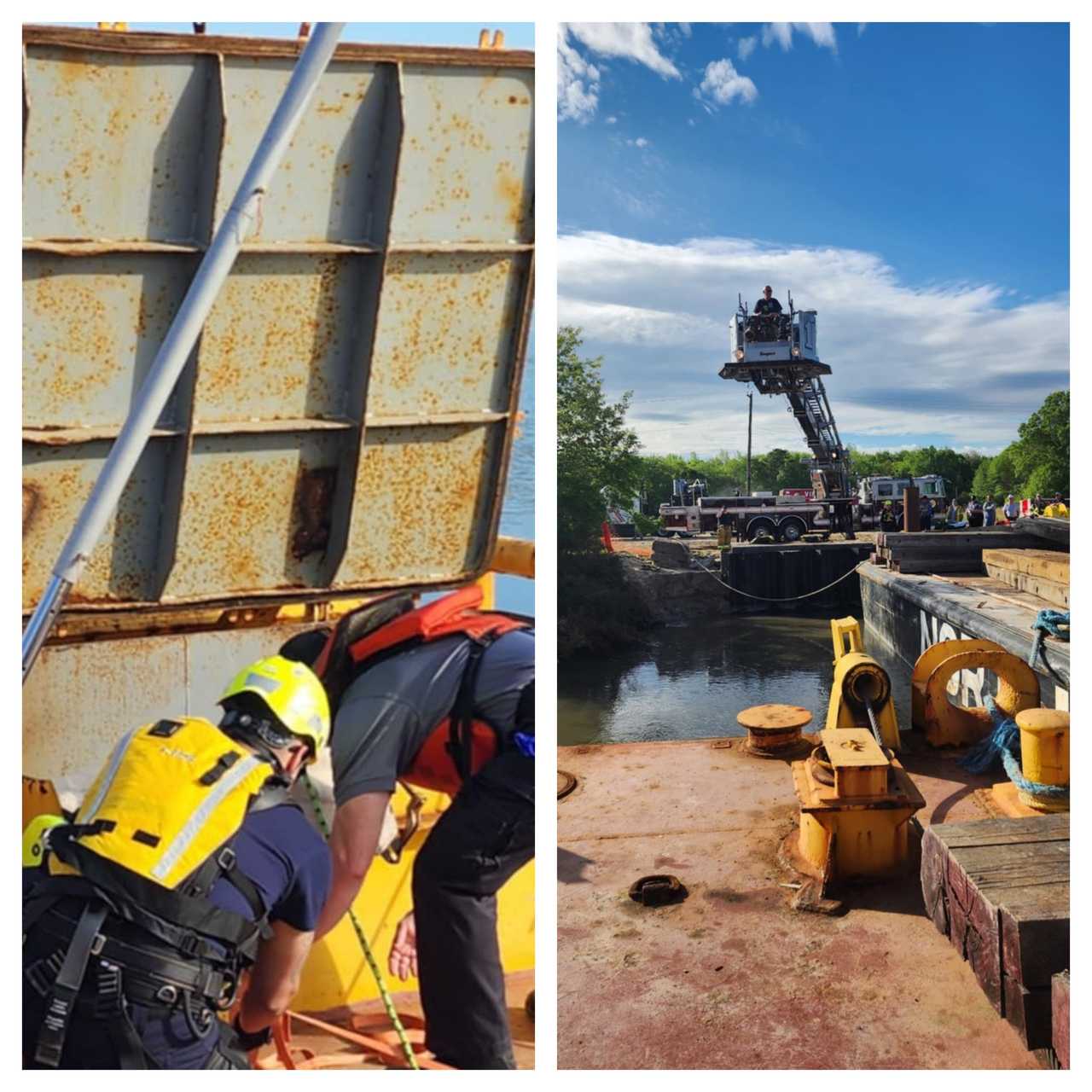 Person Rescued After Falling 12 Feet Into Hole: Leesburg Fire Company