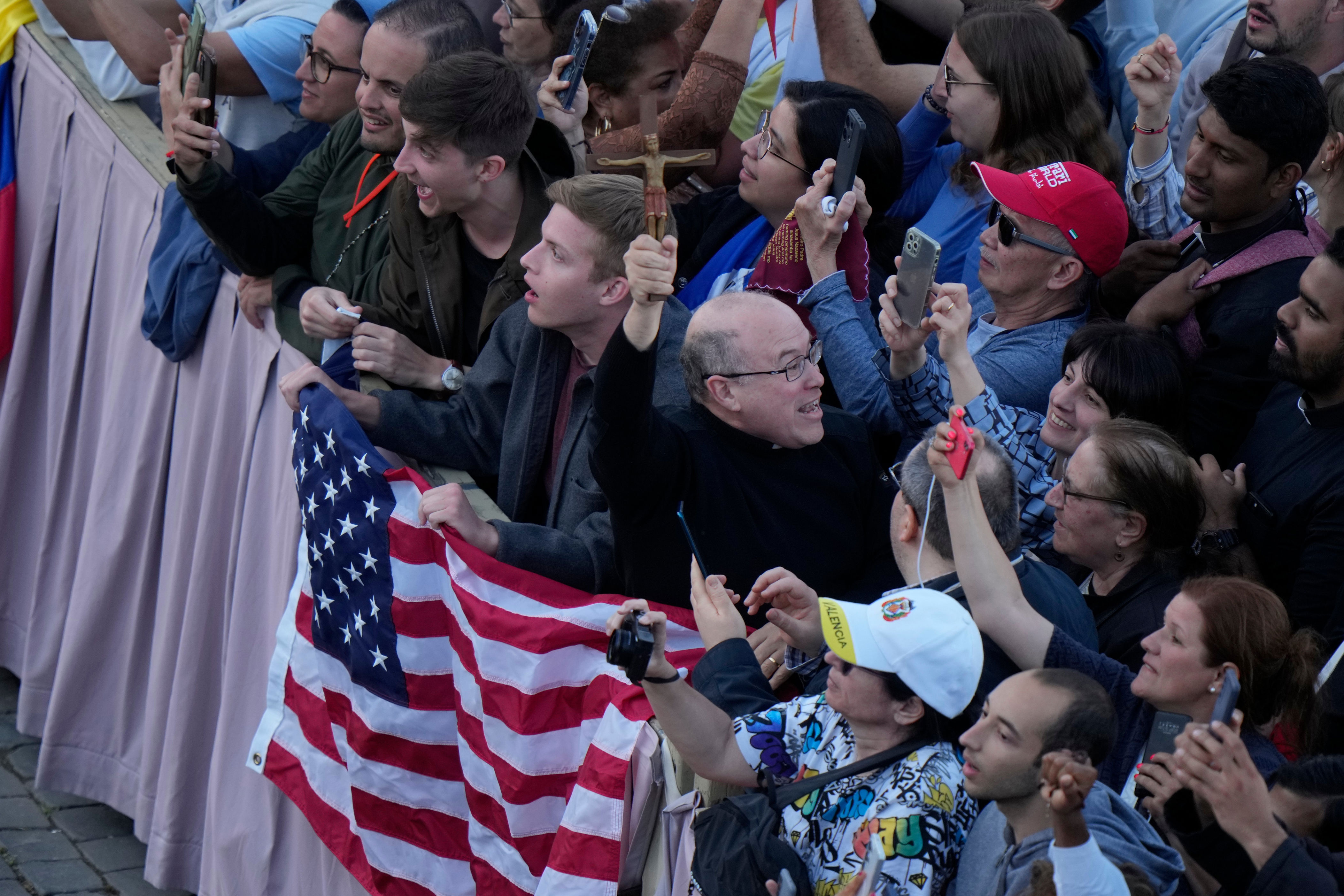 Prior to his election, many observers had questioned him as a candidate, due to his relatively young age and inexperience. Some speculated that cardinals would also wish to select a European, following 12 years of tenure by Pope Francis – an Argentinian (AP)