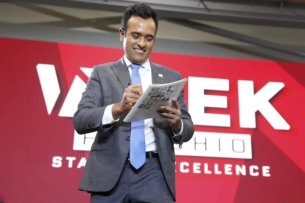 Ramaswamy takes $10 million ad buy after dwarfing Democrat competitor ...