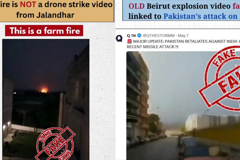 PIB debunked several videos shared widely on social media. (Image Credit: X)