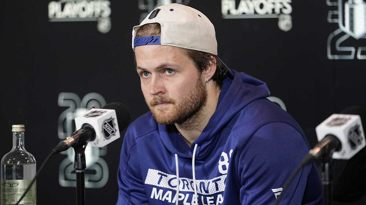 Maple Leafs’ William Nylander has hilarious question about Brady ...