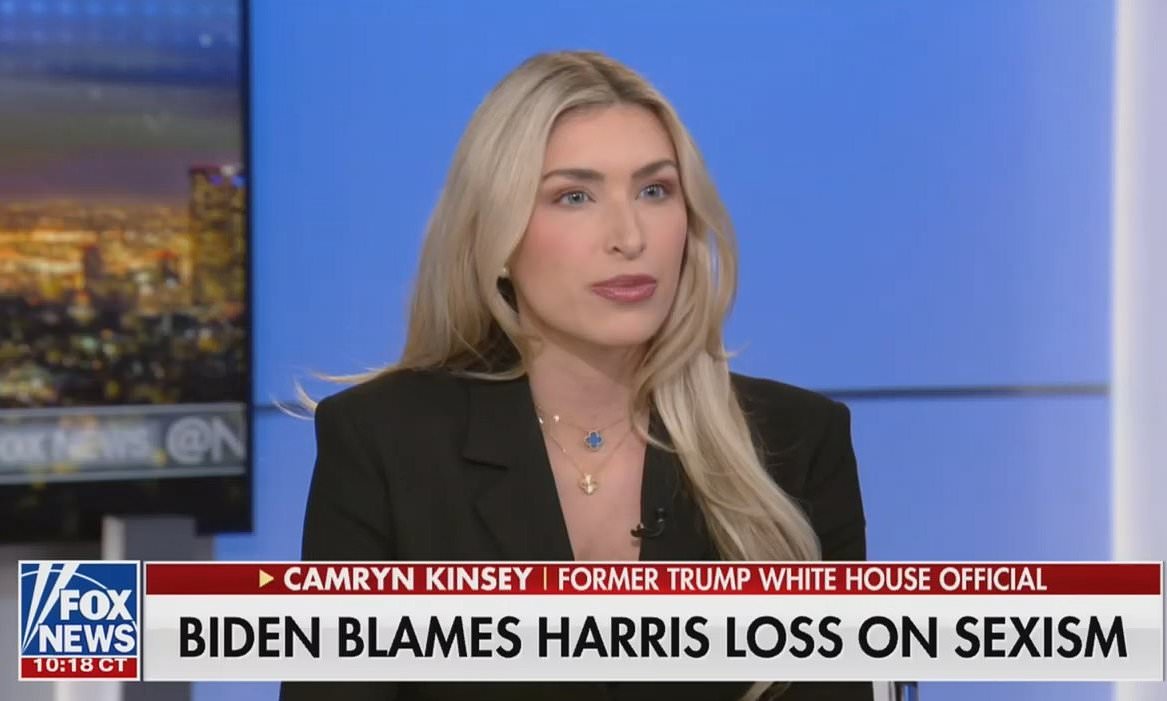 Terrifying moment Fox News contributor Camryn Kinsey faints live on air