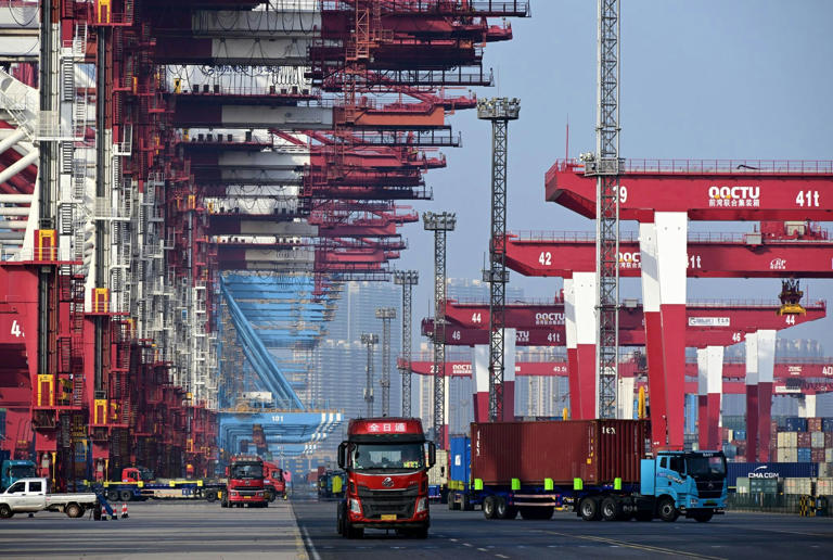 Chinas Wirtschaft ist stark von Exporten abhängig. (Symbolbild)