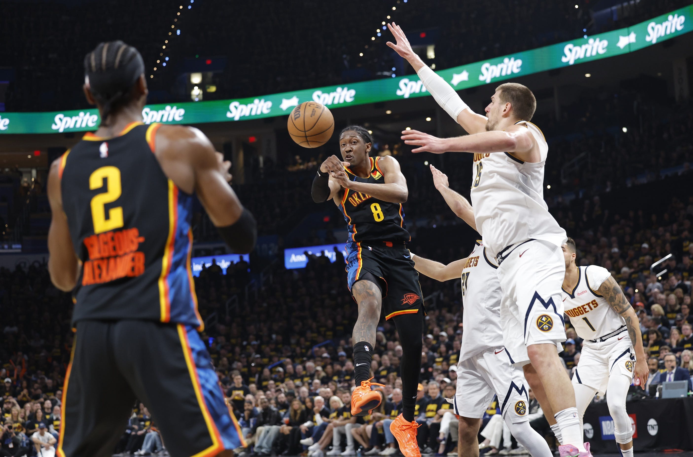 What channel is OKC Thunder vs Denver Nuggets on today? NBA playoff ...