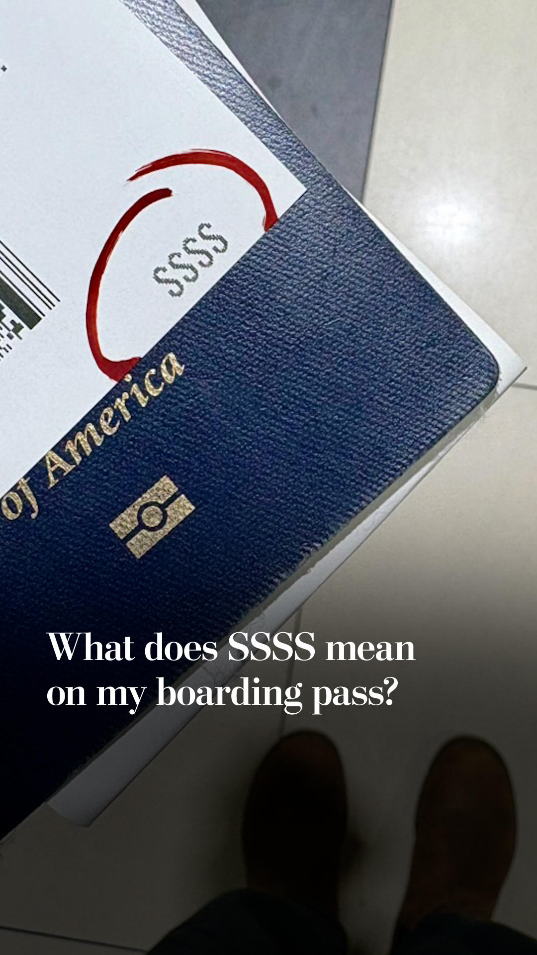 What does SSSS mean on my boarding pass?