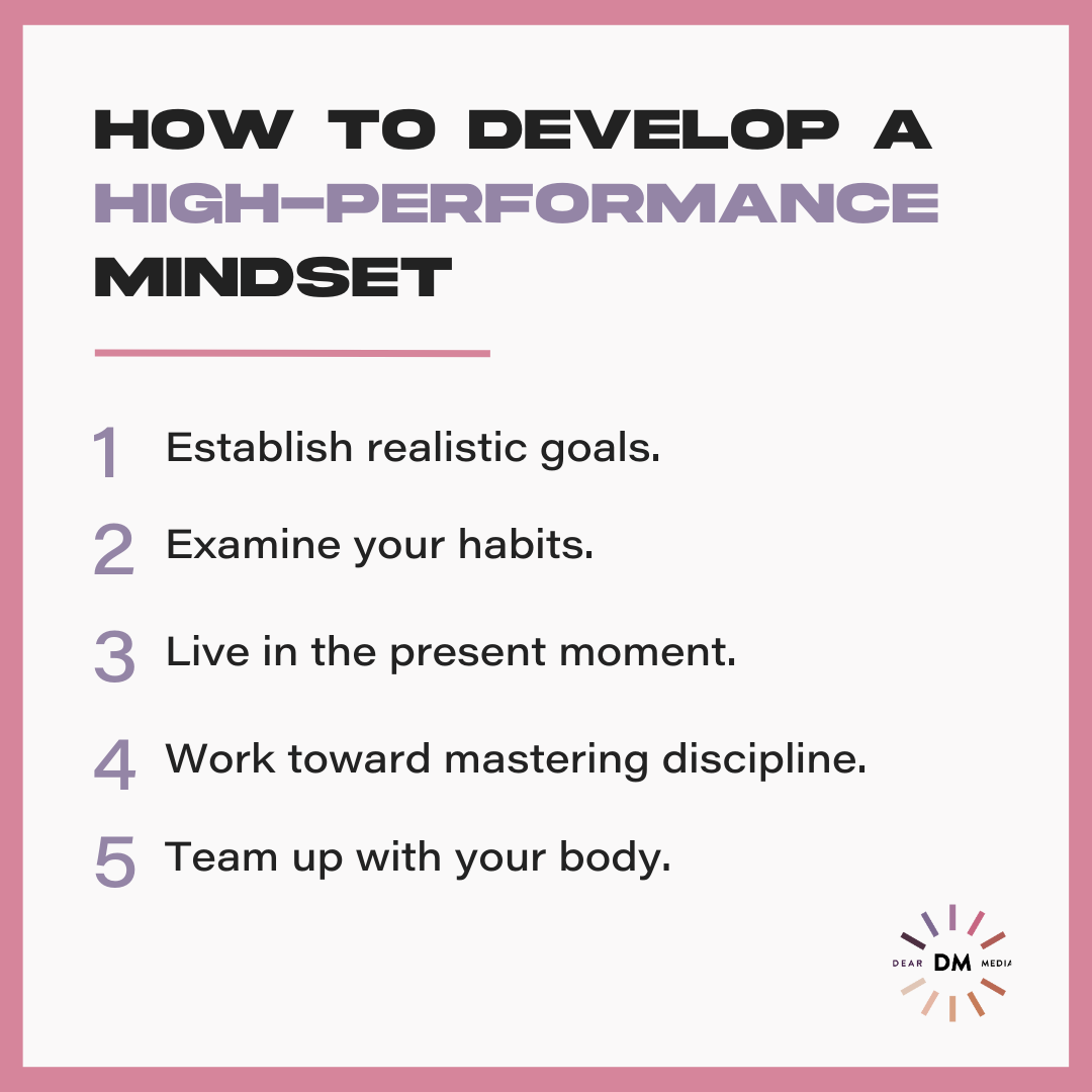 What Is A High-Performance Mindset? - Dear Media