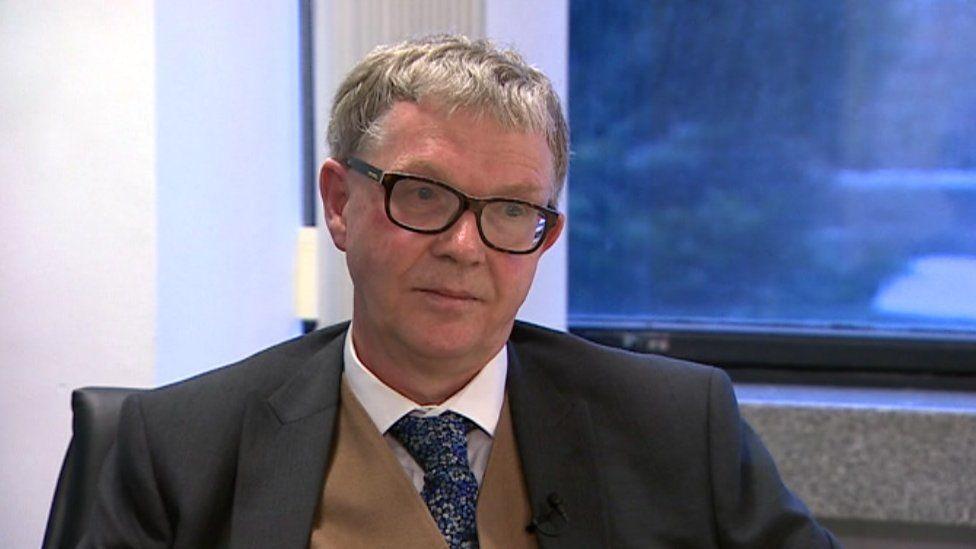 Sir Malcolm says he is concerned about the situation at Bangor Cathedral