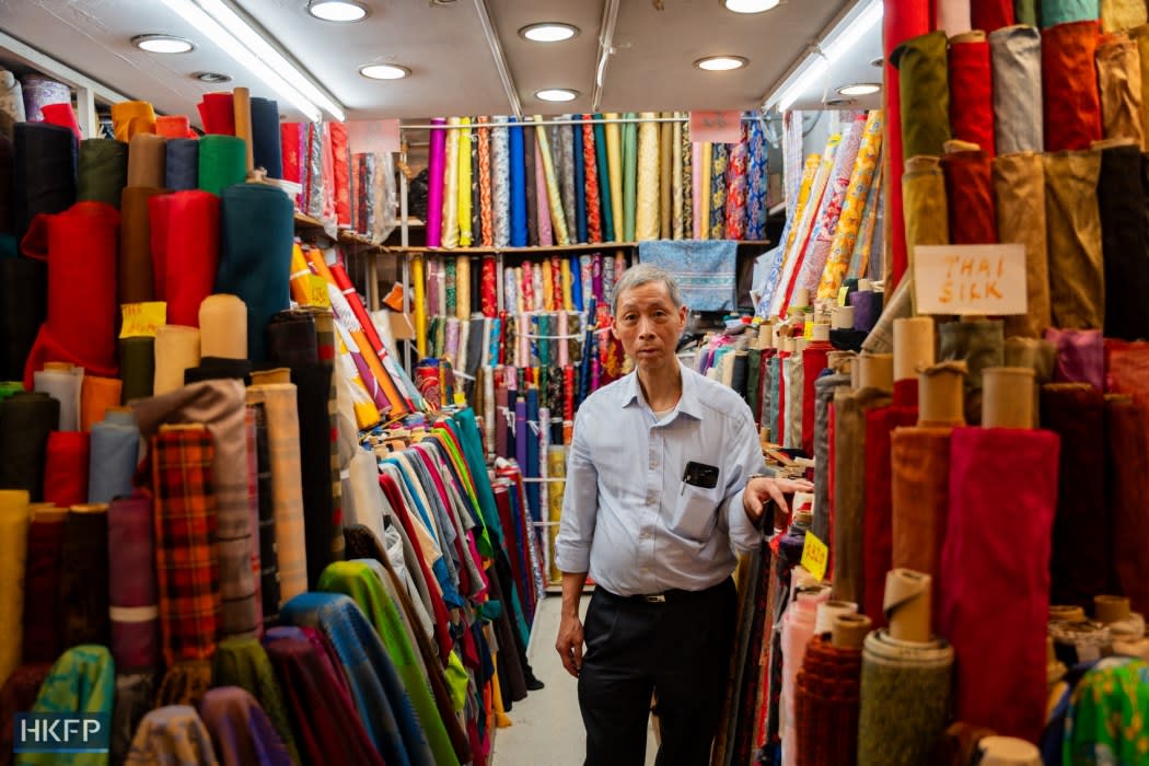 AA1Ev4Mh Hong Kong's Elderly Fabric Shop Owners Face Uncertain Future as Historic Western Market Faces Renovation
