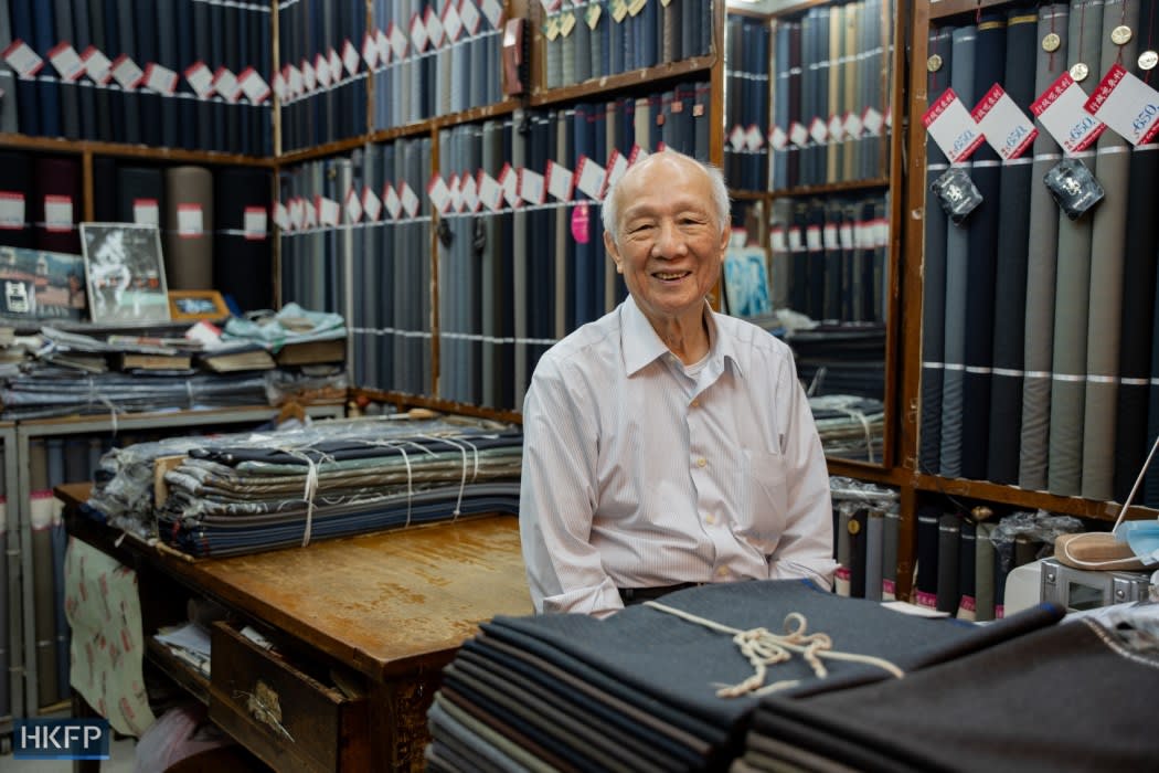AA1Ev9M4 Hong Kong's Elderly Fabric Shop Owners Face Uncertain Future as Historic Western Market Faces Renovation