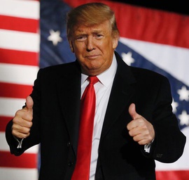 Times Square billboard promotes Trump’s new mandate